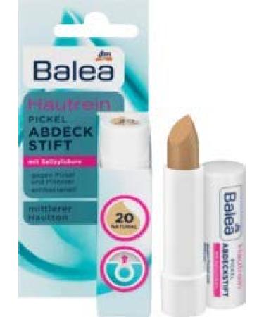 Balea Soft & Clear Concealer Color 20 Natural 4.5 g (1 piece) 4.5 g (1 pack) Beige