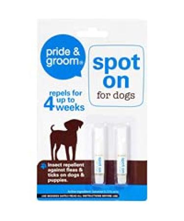 Dog Flea Tick Flee Repellent Treatment Up to 4 Weeks Spot on for Dogs & Puppies 1.6ml