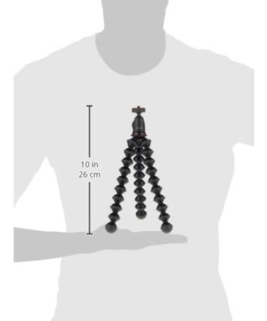 Joby GorillaPod 1K Kit: Compact Tripod Stand with Ballhead for Mirrorless Cameras - Black/Charcoal - Buy Online on SooperMarket.com