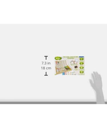 Lexibook Edu200 Clock Hands Bio Toys - Colorful Wooden Math Activity Box for Preschool Learning | Best Educational Toys for Early Childhood - Buy Online on SooperMarket.com