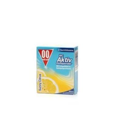 Pack of 10 WC Fragrance Stones 00 Refill Lemon 2x50g