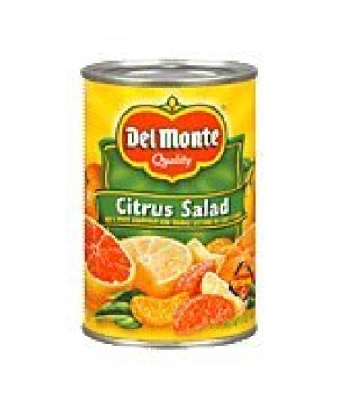 Del Monte Citrus Salad Red & White Grapefruit & Orange Sections In Light Syrup 15-oz (1) 15 Ounce