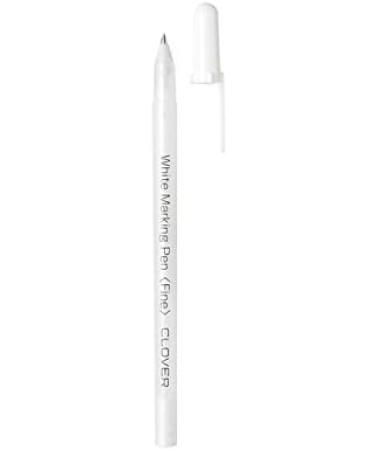 Clover White Marking Fine Pen (517) - Precision Drawing Tool for Sewing and Crafting - Buy Online on SooperMarket.com