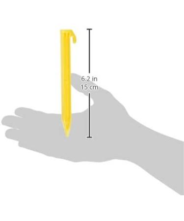 Coghlan's 6-Pack 6-Inch ABS Plastic Tent Pegs - Lightweight and Durable - Buy Online on SooperMarket.com