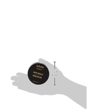 NYX Professional Makeup Matte Body Bronzer - Pressed Powder Vegan Formula No Shimmer - Light 1 - International Shipping Available - Buy Online on SooperMarket.com