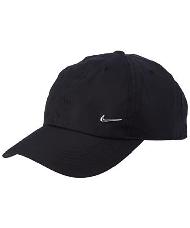 Nike Heritage86 Kids' Adjustable Cap One Size Black/Metallic Silver