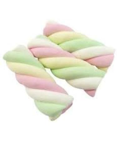 Frisia Rainbow Twister Mallow with Cream Vanilla Tub Sweet - 1kg | Delicious Treat for All Occasions - Buy Online on SooperMarket.com
