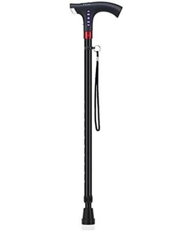Canes Walking Stick Elderly Smart Lightweight Non Slip Multi Function Telescopic Aluminum Alloy Illuminated Handcuffs Exchange Singlefoot Practical