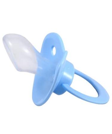 XXL Silicone Pacifier - JUMBO Adult Orthodontic Therapeutic Sleep Aid - Size 10 (Blue Hedgehog) - Pacifier Addict - Fixx - Buy Online on SooperMarket.com