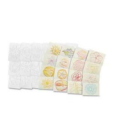RYLR5804 - Roylco Flower Shape Rubbing Plates