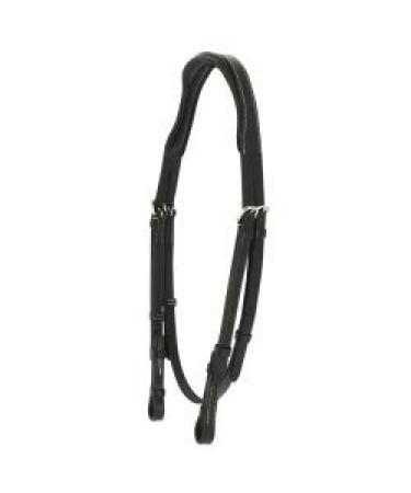 ERIC THOMAS PRO "Dcoupe" headpiece thoroughbred black