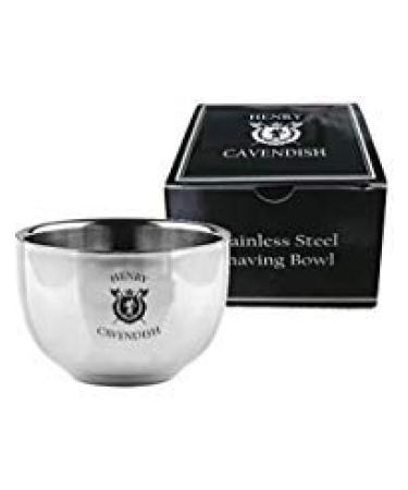 Henry Cavendish Stainless Steel Shaving Soap Bowl. Enhance Your Shave with the Best Mug and buy yourself a Good Shaving Brush.