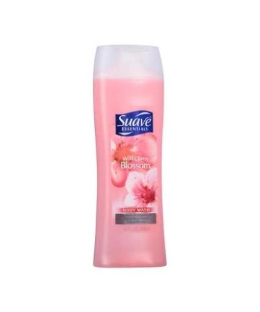 Suave Essentials Wild Cherry Blossom Body Wash 15oz - Pack of 2 | Hydrating Shower Gel - Buy Online on SooperMarket.com