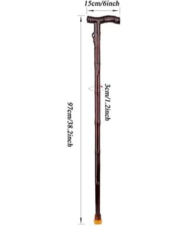 Canes 38 Inch Walking Stick for Men and Women Solid Wood Lightweight and Strong Wooden Canes Affordable Gift 250 lbs Weight Capacity - Buy Online on SooperMarket.com