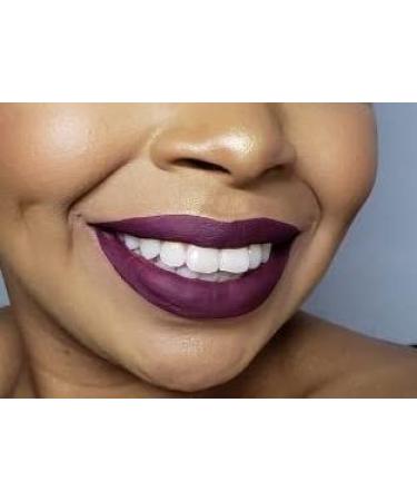 Mynena Deep Plum Matte Lipstick - Long Lasting, Waterproof, Lightweight | Talc-Free, Mica-Free, Gluten-Free, Paraben-Free - Mia - Buy Online on SooperMarket.com