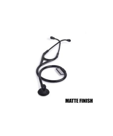 SAINI MEDICOS Premium Black Matte Head Stethoscope for Doctors & Students - International Shipping Available - Buy Online on SooperMarket.com