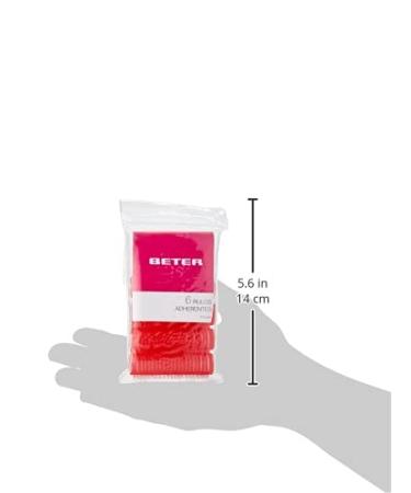 BL-6 Rollers C/Velcro 13 Ml 3100 Rot - 6 Pieces Pack for International Shipping | Premium Quality eCommerce - Buy Online on SooperMarket.com