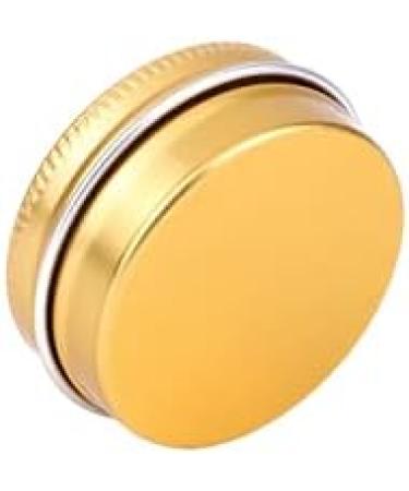 24-Piece Gold Empty Aluminum Jars with Screw Caps - 15ml Cosmetic Storage & 35mm Stickers | International Shipping Available - Buy Online on SooperMarket.com