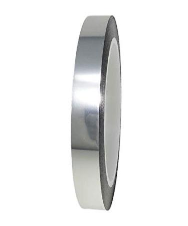 GGR Supplies T.R.U. MMYP-1 Mylar Metalized Polyester Film Tape with Acrylic Adhesive. Multiple Colors Available. 72 Yards. (Silver, 1/2 in.) Silver 1/2 in.