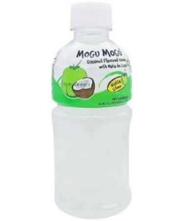 Mogu Mogu Coconut Flavoured Drink with NATA de Coco (Gotta Chew) | On the Go Drink | Jelly Texture | Refreshing Taste | No Added Preservatives and Colours | 320ml x 6 Bottles - Buy Online on SooperMarket.com