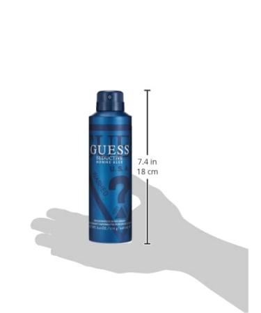Guess Guess Seductive Homme Blue Men Body Spray 6 Ounce (Pack of 2) Oriental Woody 7.64 Fl Oz (Pack of 2) - Buy Online on SooperMarket.com