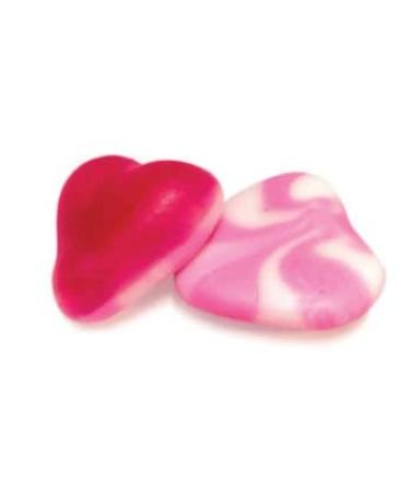 Chewy Twist Hearts Sweets Share Bag - 1kg