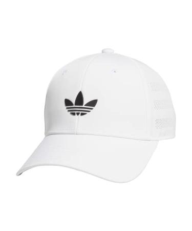 adidas Originals Boys' Youth Beacon 5.0 Snapback One Size White/Black