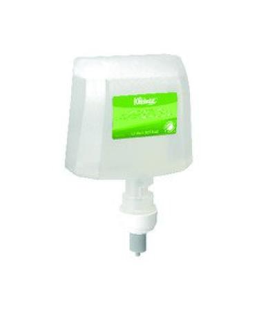 Kimberly Clark KC (formerly Scott/Kleenex) 91591 Green Certified Foam Skin Cleanser Fragrance and Dye-Free Hand Soap Clear 1.2L Cassette (1 Each Individual 1.2L Refill)