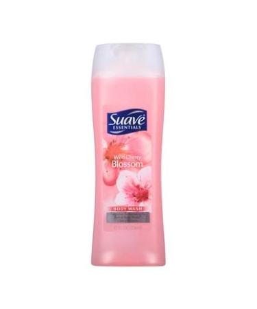 Suave Essentials Wild Cherry Blossom Body Wash 15oz - Pack of 2 | Hydrating Shower Gel - Buy Online on SooperMarket.com