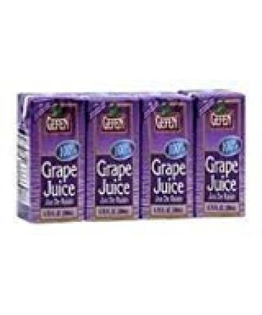 Gefen Juice Brick Grape 4pk