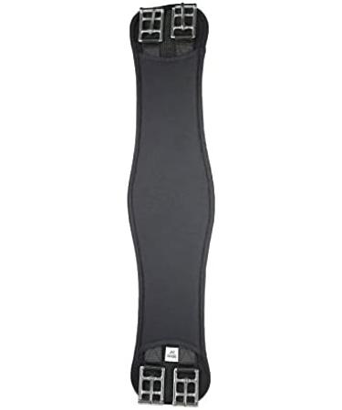 Horze Neoprene Dressage Girth for Horses - Extra Durable & Flexible - Black 16 (EU 40 cm) - Buy Online on SooperMarket.com