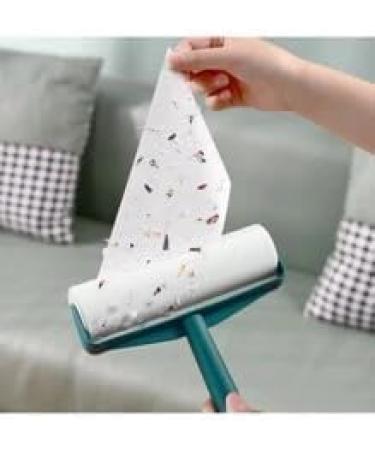 Lint Roller 16cm Wide | Removes Lint Hair & Pet Hair | Includes 60 Sheet Refill | Perfect for Clothing & Upholstery | Shop Internationally - Buy Online on SooperMarket.com