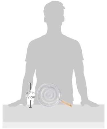 Dexam Heavy Duty Heat Diffuser with Wood Handle - 20cm Silver | Top International Shipping - Buy Online on SooperMarket.com