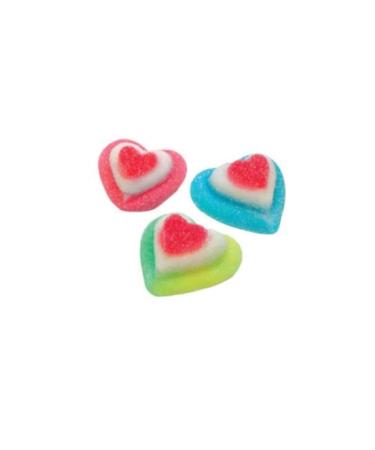 Chewy Triple Hearts Sweets Share Bag - 1kg