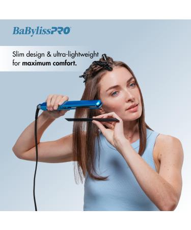 BaBylissPRO Nano Titanium Ultra-Thin Straightening Iron 1" - Transform Your Style with the Best Innovation Today! - Buy Online on SooperMarket.com