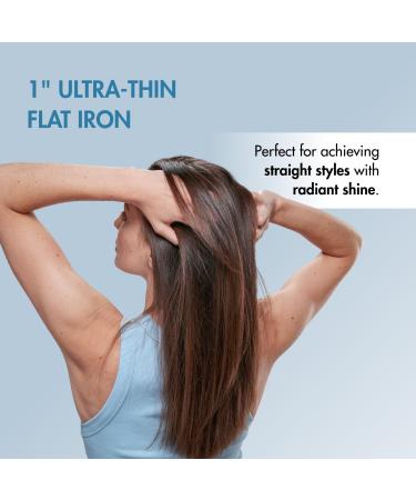 BaBylissPRO Nano Titanium Ultra-Thin Straightening Iron 1" - Transform Your Style with the Best Innovation Today! - Buy Online on SooperMarket.com