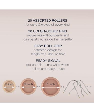 Conair Compact Rollers - Transform Your Style with the Best Innovation Today! - Buy Online on SooperMarket.com