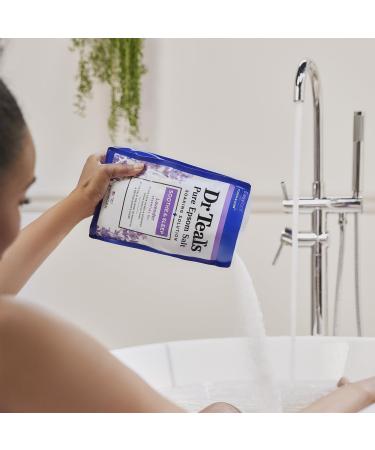 Dr Teal's Soothe & Sleep with Lavender Pure Epsom Salt Soaking Solution 48.0 oz - Transform Your Style with the Best Innovation Today! - Buy Online on SooperMarket.com
