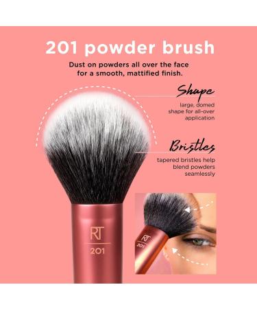 Discover Real Techniques Ultra Plush Powder Face & Cheek Makeup Brush 1 ct - Elevate Your Style Instantly! - Buy Online on SooperMarket.com