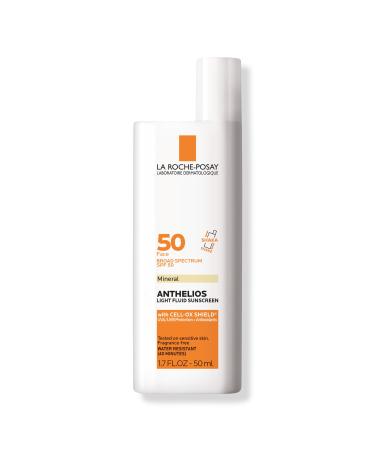 La Roche-Posay Anthelios Mineral Ultra-Light Face Sunscreen Fluid SPF 50 1.7 oz