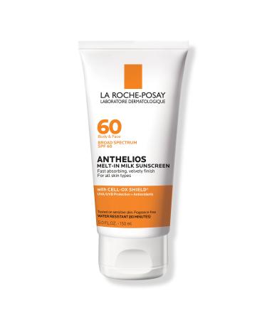 La Roche-Posay Anthelios Melt-In Milk Body and Face Sunscreen SPF 60 5.0 oz