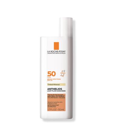 La Roche-Posay Anthelios Mineral Tinted Ultra Light Face Sunscreen Fluid SPF 50 1.7 oz