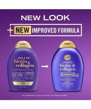 OGX Thick & Full Biotin & Collagen Conditioner 13.0 oz - Transform Your Style with the Best Innovation Today! - Buy Online on SooperMarket.com
