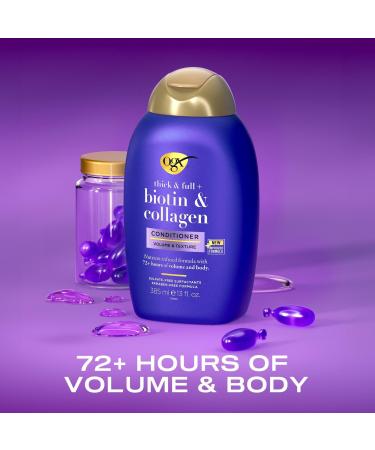 OGX Thick & Full Biotin & Collagen Conditioner 13.0 oz - Transform Your Style with the Best Innovation Today! - Buy Online on SooperMarket.com
