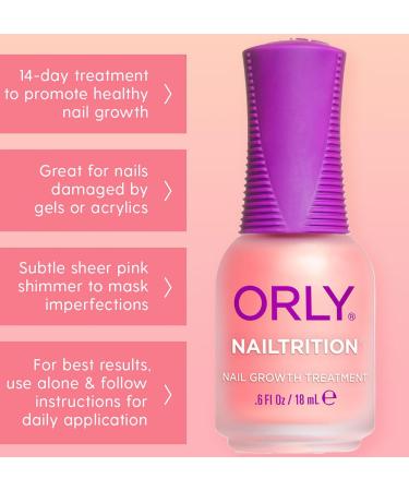 Orly Nailtrition 0.6 oz - Transform Your Style with the Best Innovation Today! - Buy Online on SooperMarket.com