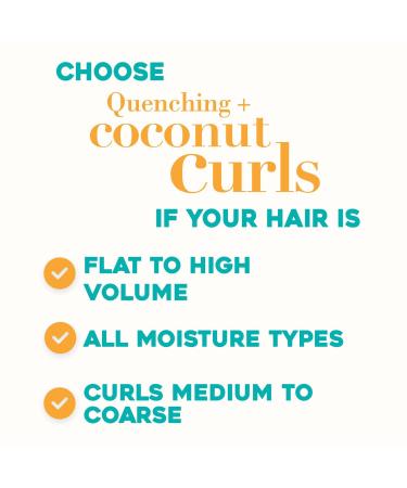 OGX Quenching + Coconut Curls Curl-Defining Shampoo 13.0 oz - Transform Your Style with the Best Innovation Today! - Buy Online on SooperMarket.com