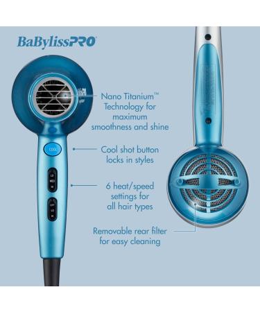 BaBylissPRO Nano Titanium Dryer - Transform Your Style with the Best Innovation Today! - Buy Online on SooperMarket.com
