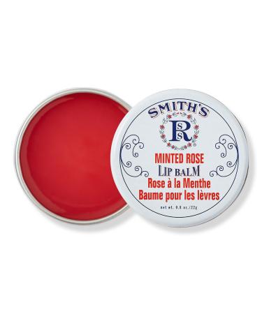 Rosebud Perfume Co. Smith's Minted Rose Lip Balm Tin 0.8 oz