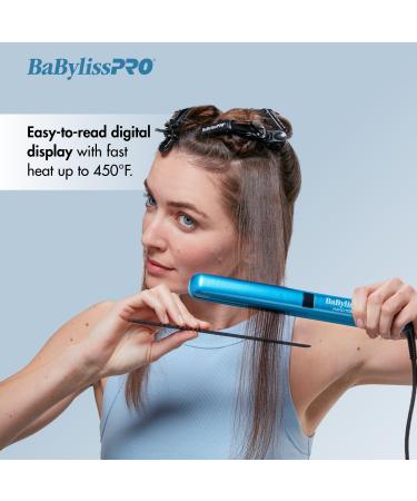 BaBylissPRO Nano Titanium Digital Straightening Iron 1 in - Transform Your Style with the Best Innovation Today! - Buy Online on SooperMarket.com