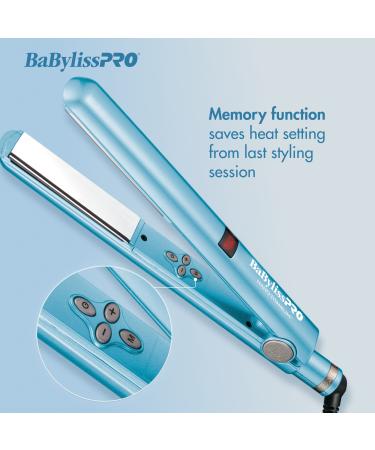BaBylissPRO Nano Titanium Digital Straightening Iron 1 in - Transform Your Style with the Best Innovation Today! - Buy Online on SooperMarket.com